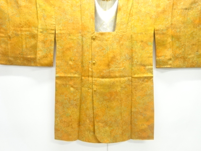JAPANESE MICHIYUKI COAT / FLORAL PLANTS